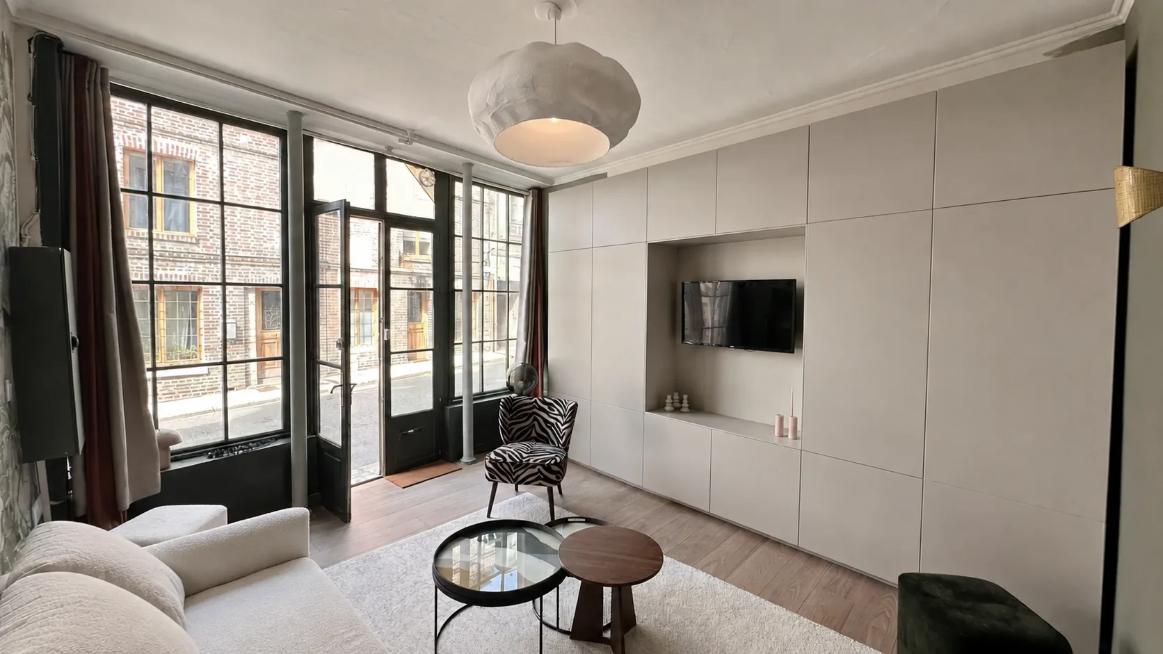 Intention visuelle minérale proposée pour l’intérieur