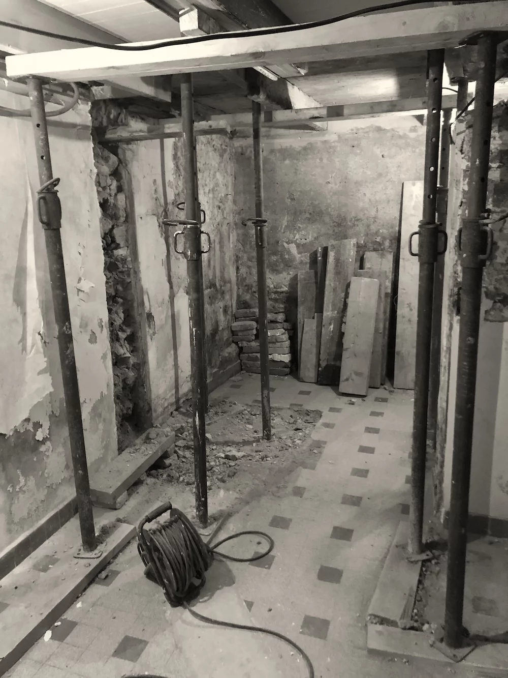 Chantier de Maison de pêcheur à Trouville-sur-Mer