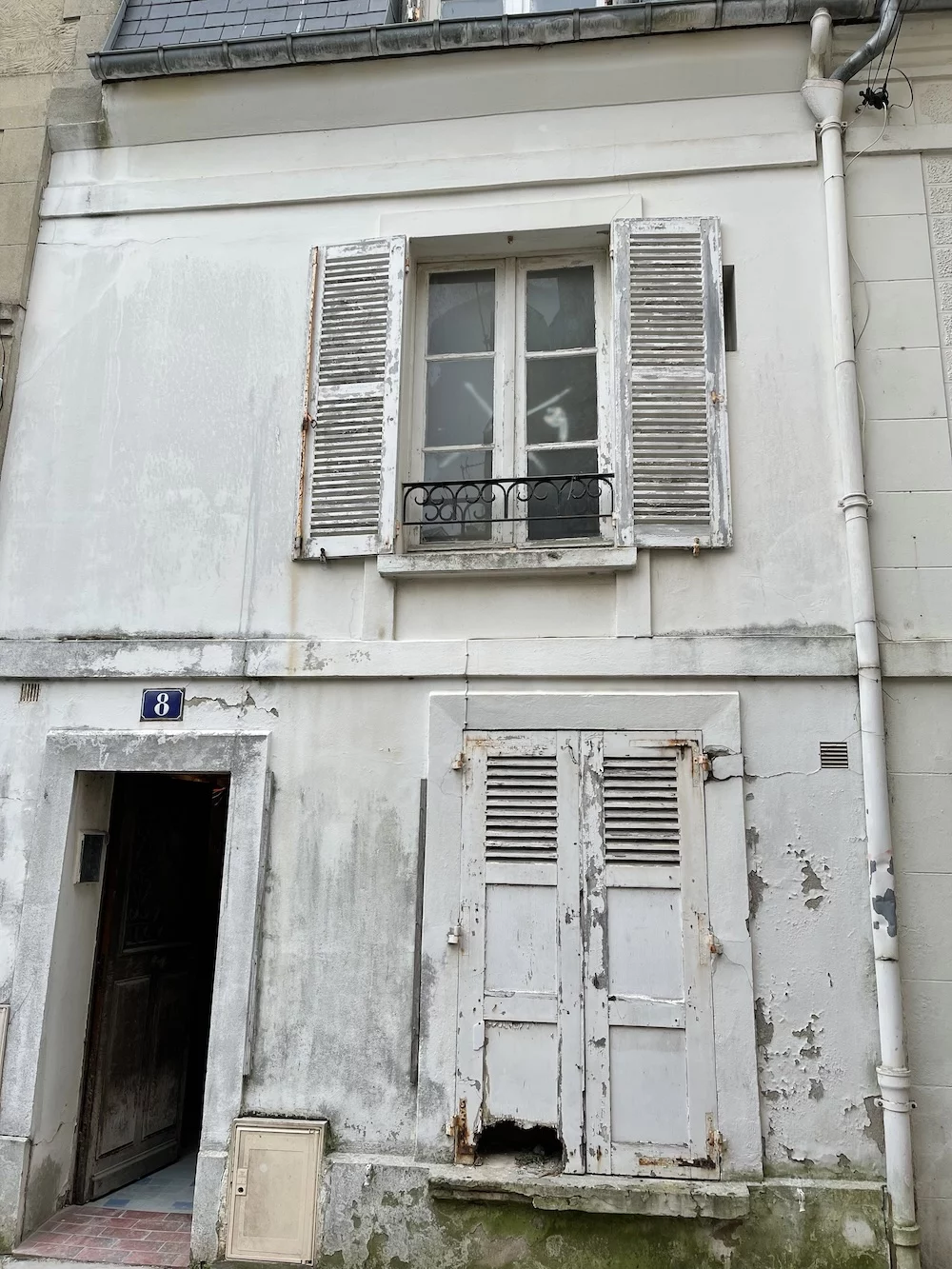 Extérieur avant rénovation à Trouville-sur-Mer