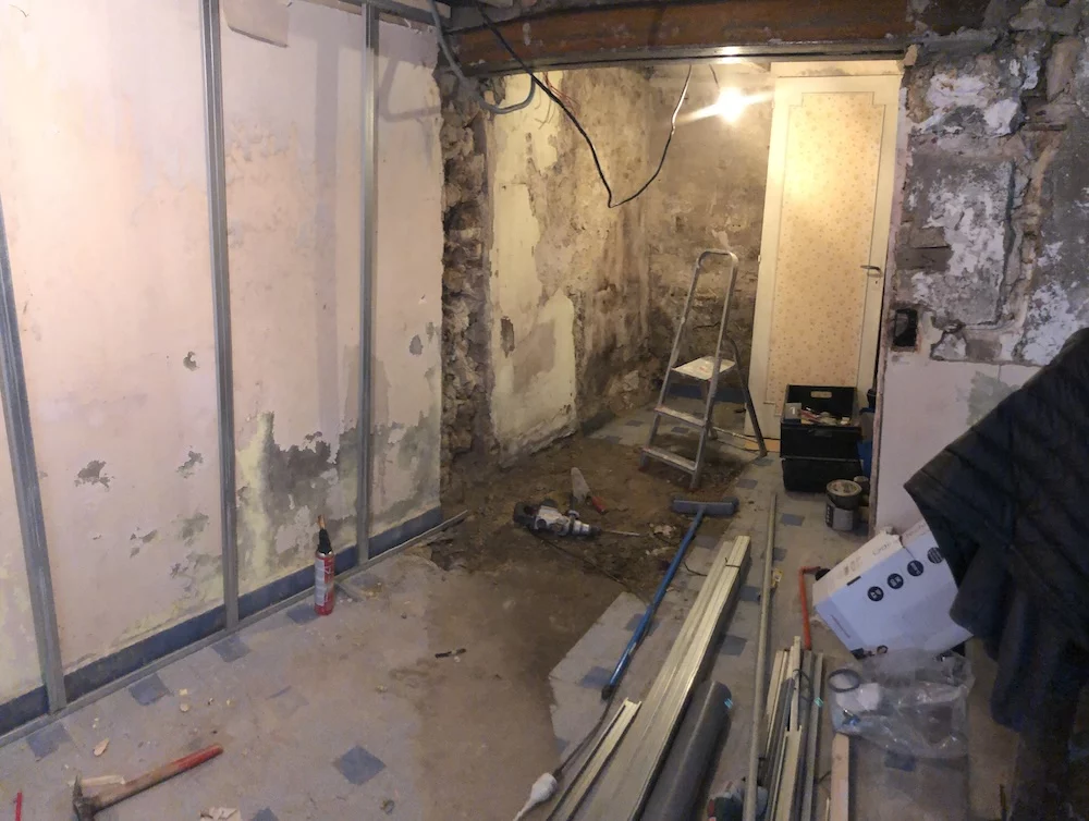 Chantier de Maison de pêcheur à Trouville-sur-Mer