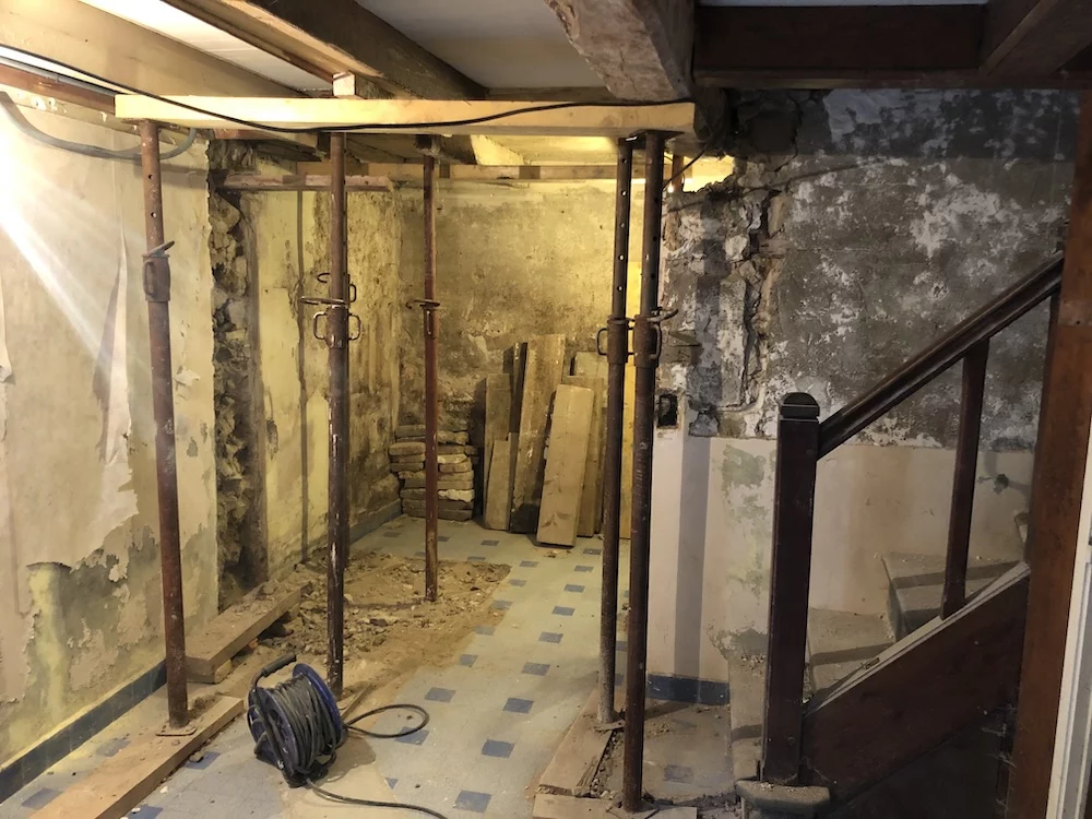 Chantier de Maison de pêcheur à Trouville-sur-Mer
