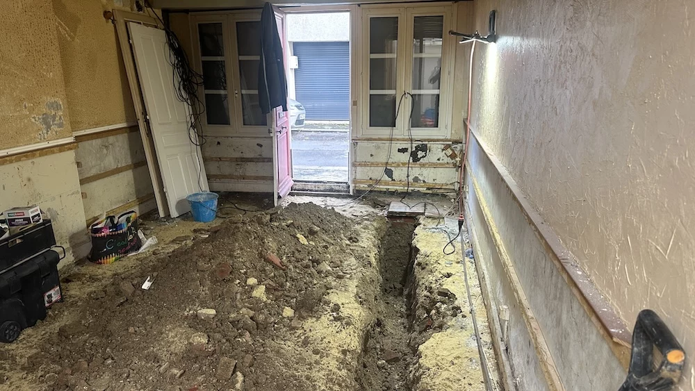 Chantier de Maison de trois chambres à Pont-l’Évêque