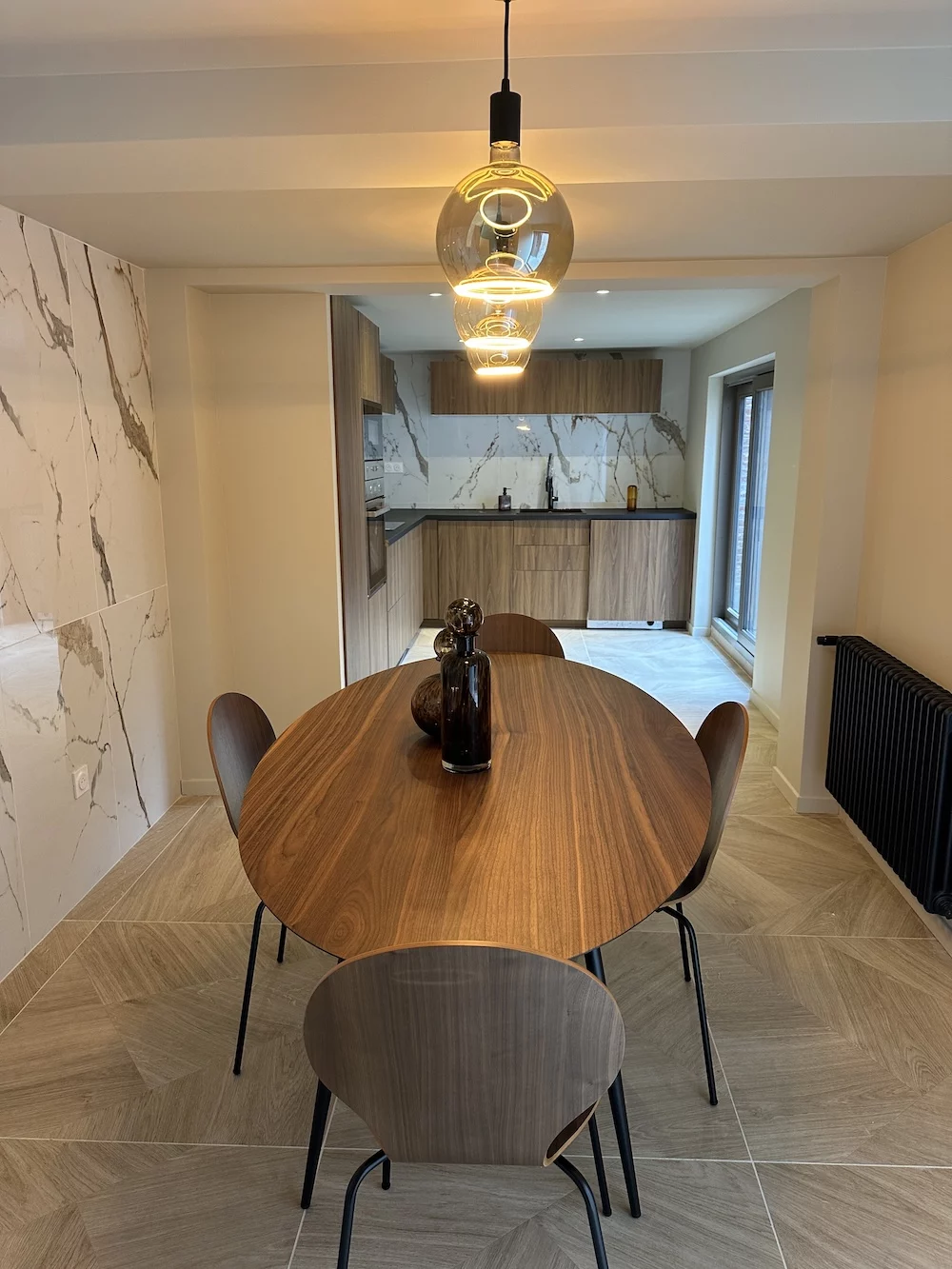 Cuisine après rénovation à Pont-l’Évêque