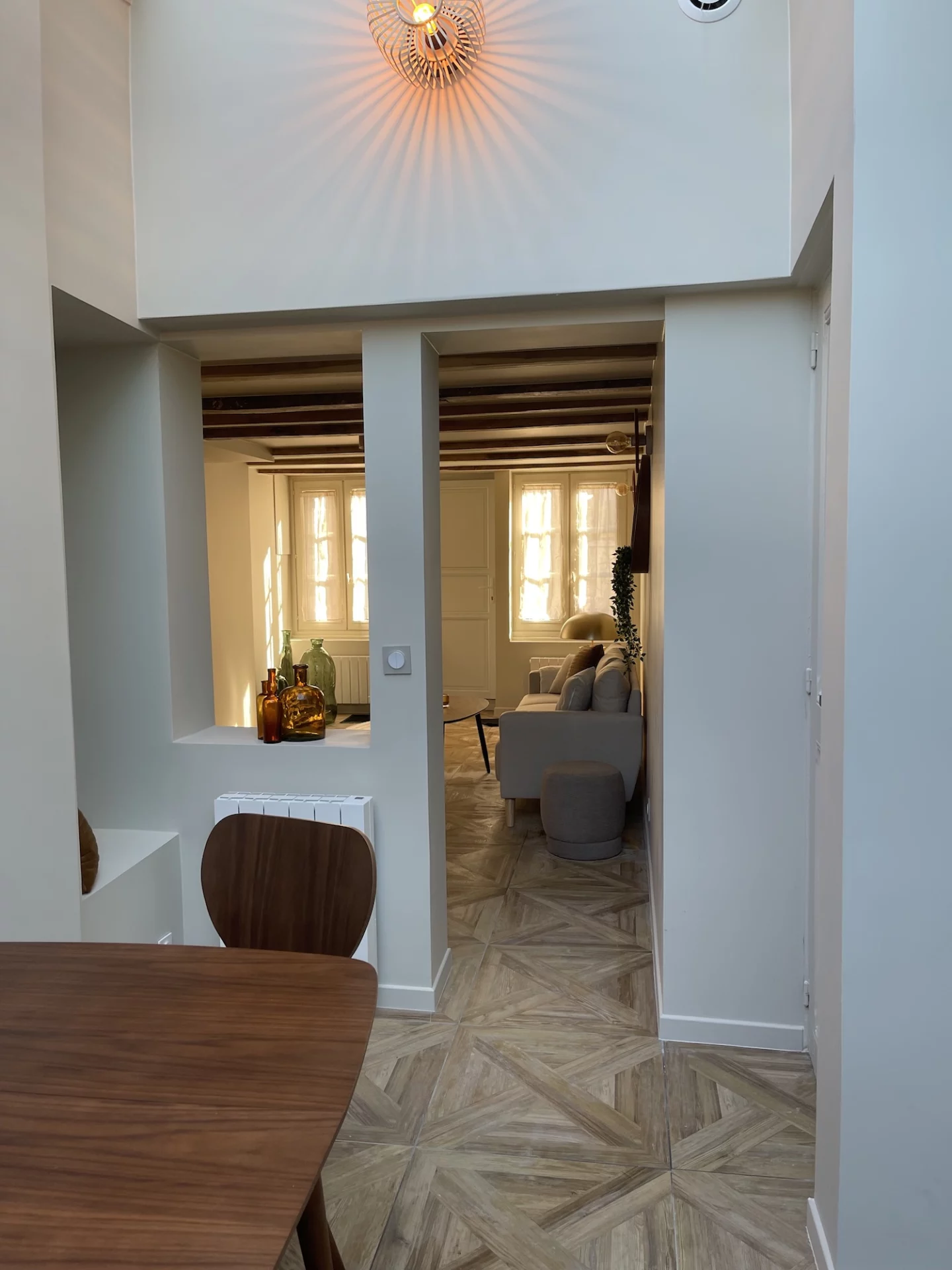 Entrée après rénovation à Pont-l’Évêque