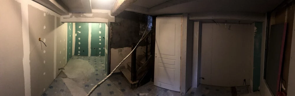 Chantier de Maison de pêcheur à Trouville-sur-Mer