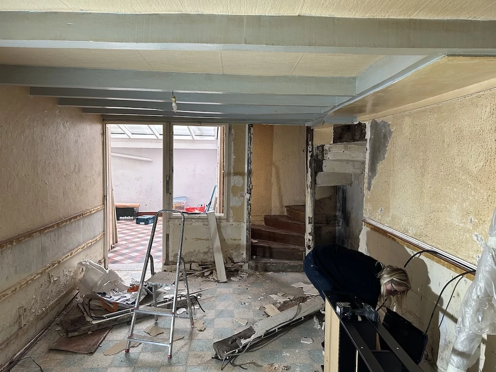 Chantier de Maison de trois chambres à Pont-l’Évêque